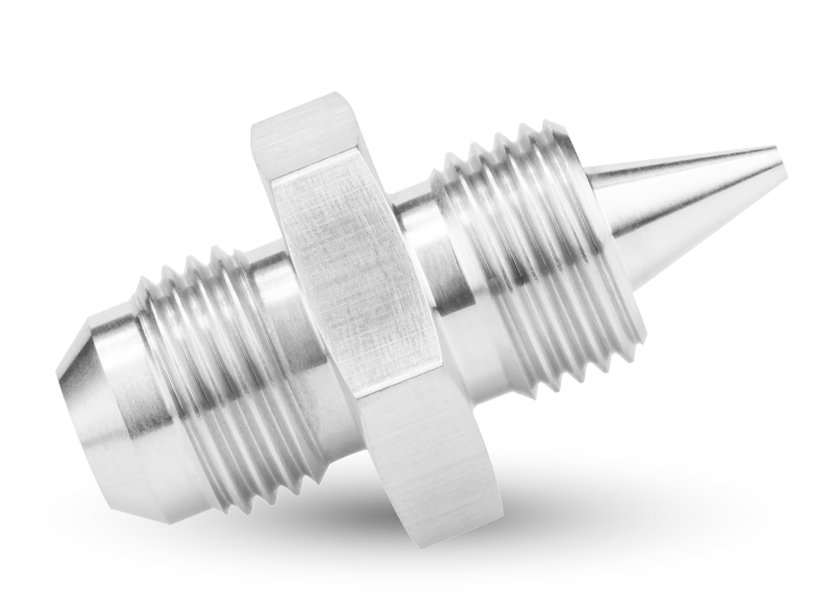 Swiss machined screw